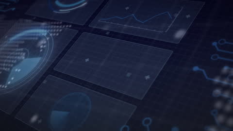 Digital Interface with Graphs and Data Analysis Elements