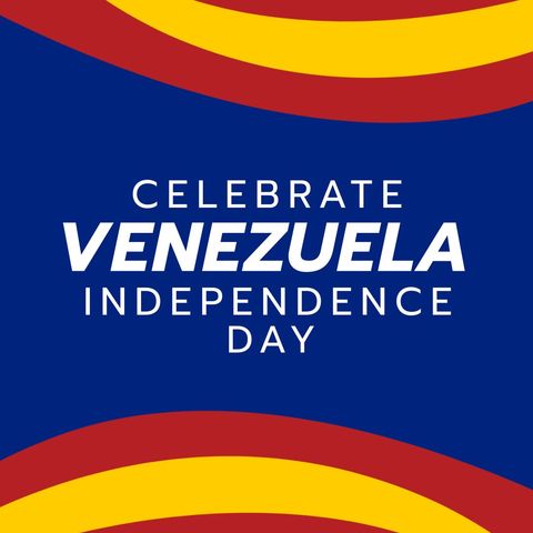 Venezuela Independence Day Celebration Design with Bold Colors - Download Free Stock Templates Pikwizard.com