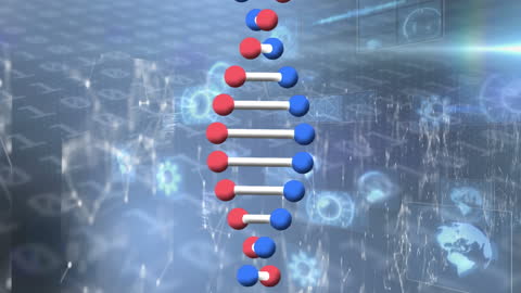 Digital Representation of DNA Strand in Data Network