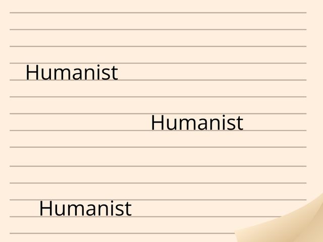 Humanist Style Font Examples on Lined Paper Background - Download Free Stock Templates Pikwizard.com