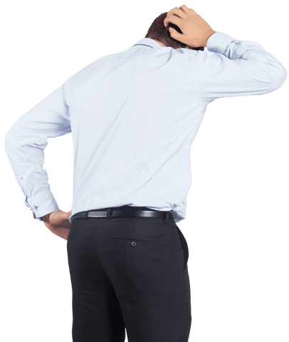 Caucasian Businessman Scratching Head on Transparent Background - Download Free Stock Videos Pikwizard.com