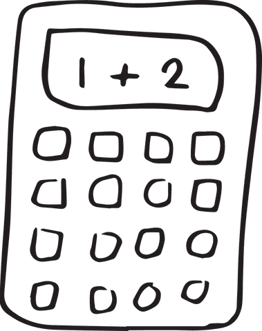 simple transparent calculator sketch for educational designs - Download Free Stock Videos Pikwizard.com