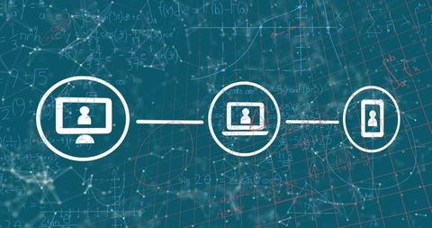 Digital Connectivity through Devices with Math Conception