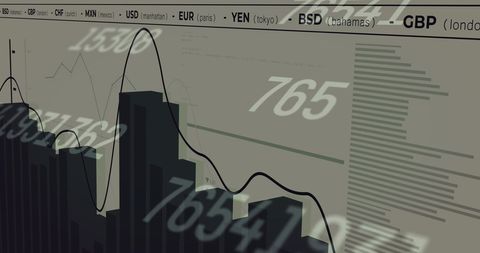 Abstract Financial Data Processing and Stock Market Analysis - Download Free Stock Images Pikwizard.com