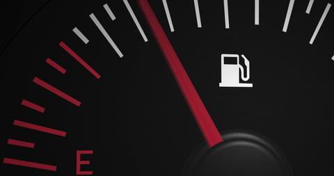 Close-Up Fuel Gauge Indicating Low Gasoline Level - Download Free Stock Images Pikwizard.com