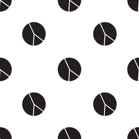 seamless black circle pattern on transparent background - Download Free Stock Videos Pikwizard.com