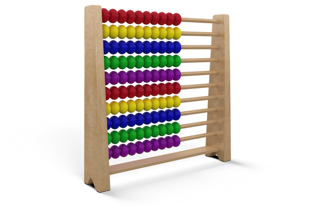 Colorful Wooden Abacus on Transparent Background for Educational Learning - Download Free Stock Videos Pikwizard.com