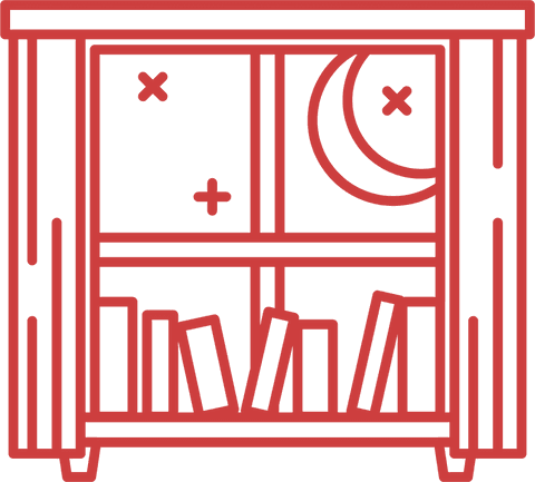 books in window at night illustration on transparent background - Download Free Stock Videos Pikwizard.com