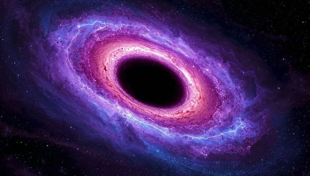 Cosmic vortex: swirling accretion disc in space