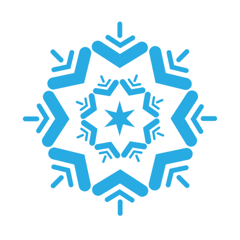 Delicate Blue Snowflake Design on Transparent Background - Download Free Stock Videos Pikwizard.com