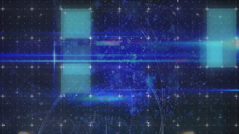 Futuristic Digital Technology Interface with Globe Background