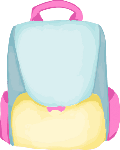 Transparent Pastel Backpack Minimalist Design Modern Fashion Accessory - Download Free Stock Videos Pikwizard.com