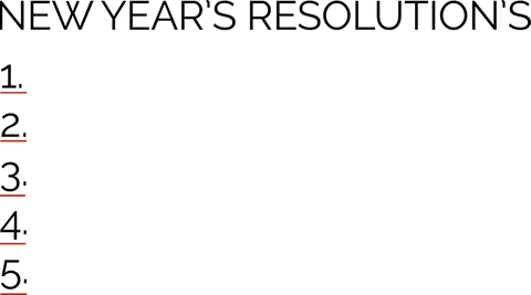 New Year's Resolutions Template with Transparent Background - Download Free Stock Videos Pikwizard.com
