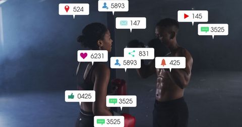 Athletes Sharing Motivational Practice with Social Media Overlays