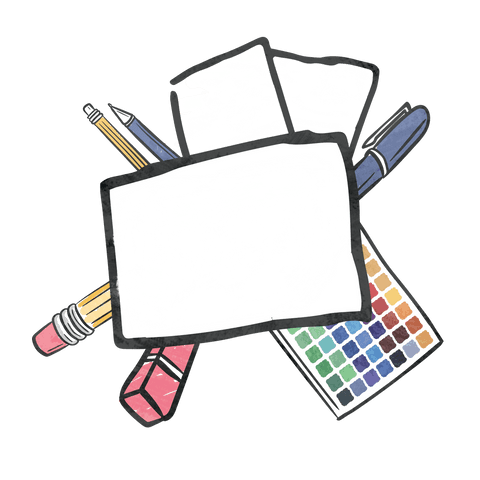 transparent design featuring school supplies and arts theme - Download Free Stock Videos Pikwizard.com