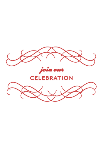 join our celebration text on ornate design transparent background - Download Free Stock Videos Pikwizard.com