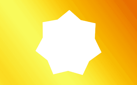 silhouette star shape on yellow and orange gradient background - Download Free Stock Videos Pikwizard.com