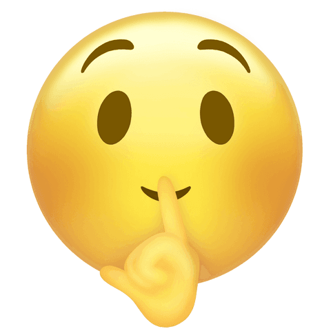 silence gesture emoji illustration with transparent background - Download Free Stock Videos Pikwizard.com