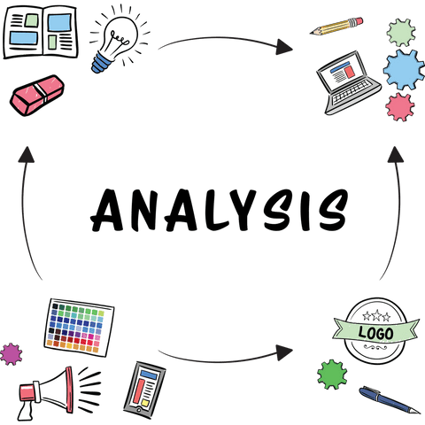 business analysis workflow icons on transparent background - Download Free Stock Videos Pikwizard.com