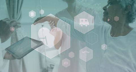 Digital Healthcare Interface with Doctor and Patient Interaction