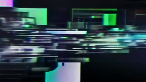 Abstract Glitch Pattern with Multicolored Blocks