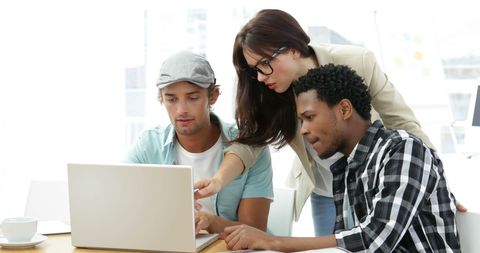 Collaboration and Teamwork in Modern Creative Office - Download Free Stock Images Pikwizard.com