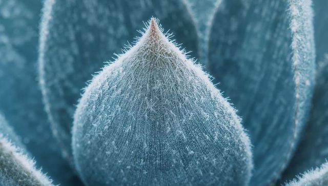 Frosted succulent bud showing dense hairlike trichomes and icy crystal macro fine texture
