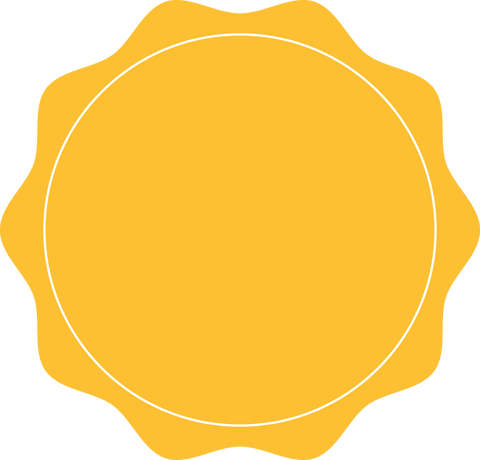 Yellow Badge with Copy Space on Transparent Background - Download Free Stock Videos Pikwizard.com