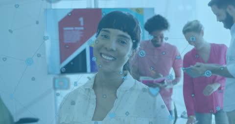 Digital Team Collaboration with Communication Overlays