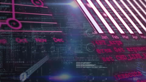 Abstract Digital Interface with Data Streams and Graph Elements