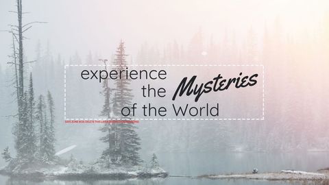 exploring mysteries in tranquil winter landscape - Download Free Stock Templates Pikwizard.com