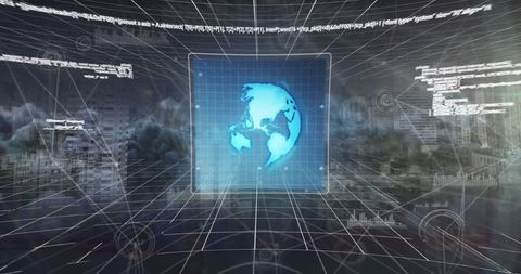 Futuristic 6G Technology with Global Network - Download Free Stock Images Pikwizard.com