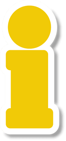 Bold Yellow Letter i Icon on Transparent Background - Download Free Stock Videos Pikwizard.com