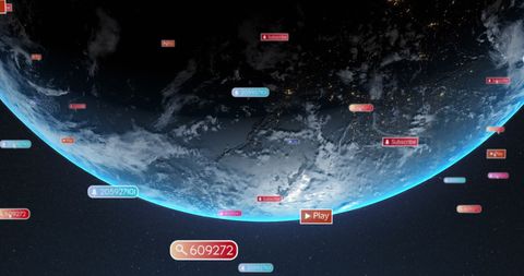 Global Social Media Interaction with Data Networking