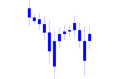 blue financial chart statistics on transparent background - Download Free Stock Videos Pikwizard.com