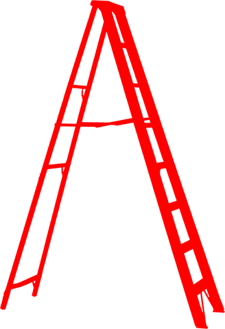 red ladder illustration on transparent background - Download Free Stock Videos Pikwizard.com