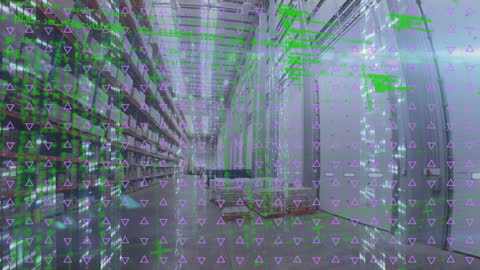 Digital Network Connectivity Over Modern Warehouse