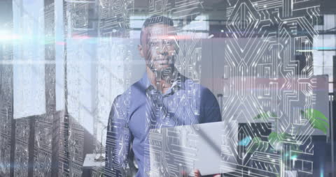 Futuristic Technology and Data Management in Server Room