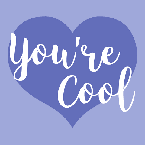 you're cool text on transparent heart background - Download Free Stock Videos Pikwizard.com