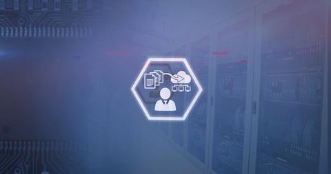 digital network integration in data center environment - Download Free Stock Images Pikwizard.com