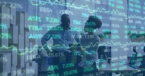 Business People Analyzing Financial Stock Market Data Trends - Download Free Stock Images Pikwizard.com