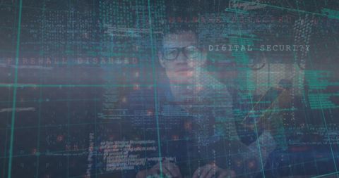 Cybersecurity Expert Analyzing Breach Data on Laptop - Download Free Stock Images Pikwizard.com