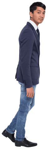 Asian Businessman Smiling on Transparent Background Isolated - Download Free Stock Videos Pikwizard.com