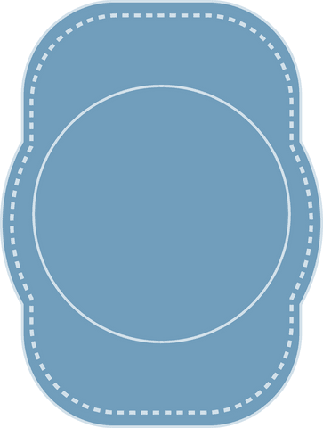 Transparent Personality Blue Badge with Copy Space - Download Free Stock Videos Pikwizard.com