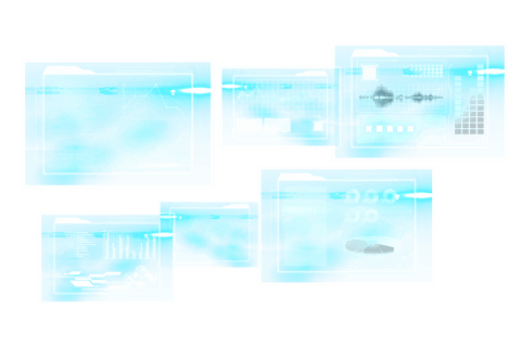 Futuristic Digital Interface Screens on Transparent Background - Download Free Stock Videos Pikwizard.com