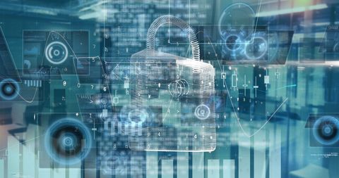 Digital Security Locks with Data Interface Background