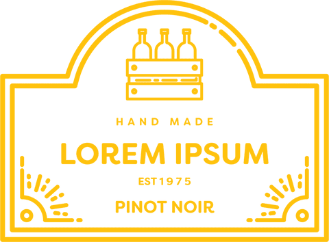 Vintage Wine Label with Transparent Background - Download Free Stock Videos Pikwizard.com