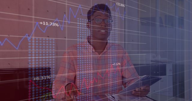 African American Financial Analyst Analyzing Stock Market Data - Download Free Stock Images Pikwizard.com