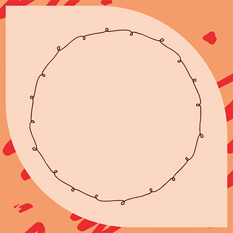 abstract circular pattern with copy space on transparent background - Download Free Stock Videos Pikwizard.com