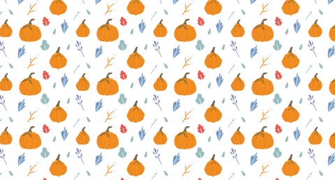 seamless transparent pumpkin and foliage pattern for autumn - Download Free Stock Videos Pikwizard.com